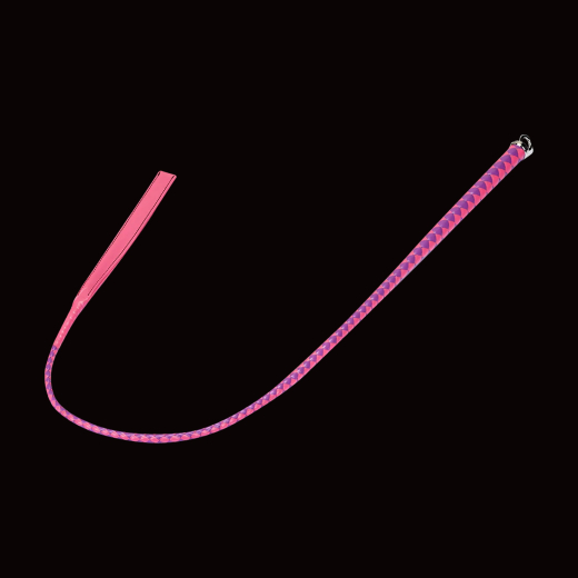 Premium Peitsche RISE Feather wide pink-violett exquisite Handarbeit & Leder-Schlagende von RISE günstig kaufen