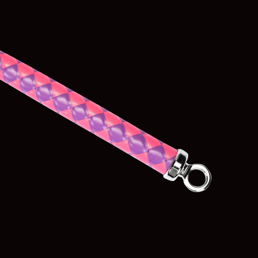Premium Peitsche RISE Feather wide pink-violett Handarbeit von RISE Japan günstig kaufen