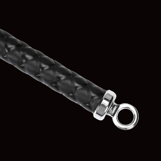 Premium Whip RISE Feather wide black exquisite handcrafted Bull-Whip braided Handle by RISE Japan buy cheap