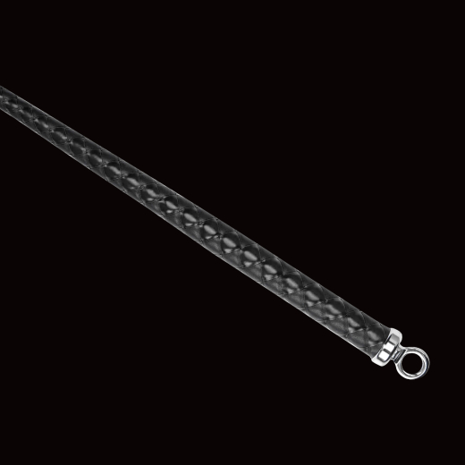 Premium Whip RISE Feather wide black exquisite Bull-Whip braided Handle with Leather-End by RISE Japan buy