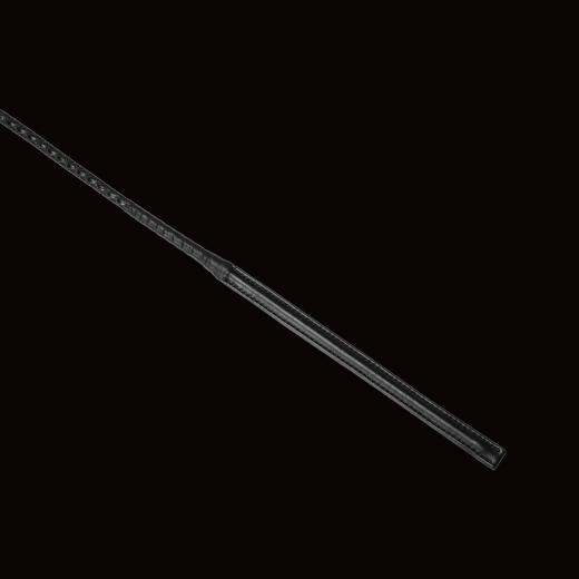 Premium Whip RISE Feather wide black exquisite Bull-Whip braided Handle with Leather-End by RISE Japan buy