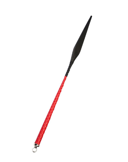 Premium Reitpeitsche RISE Pulse rot & schwarz