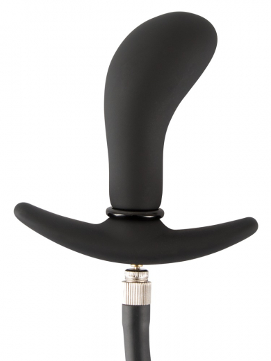 Postata Analplug aufblasbar m. abnehmbarem Schlauch Silikon