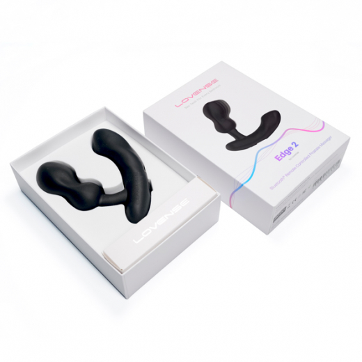 Vibrateur prostatique interactif Lovense Edge-2 réglable avec APP Vibrateur anal angle réglable double moteur à bas prix