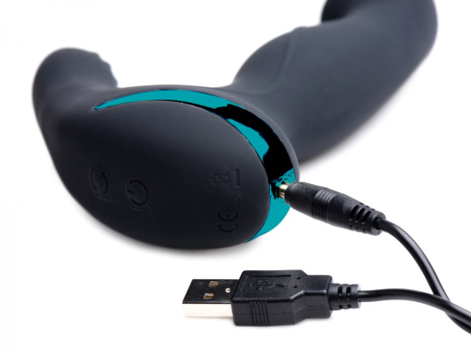 Prostatavibrator rotierend Mega Maverick Silikon Dual-Motor 3 Speed & 4 Modi Vibration 3 Rotation günstig kaufen