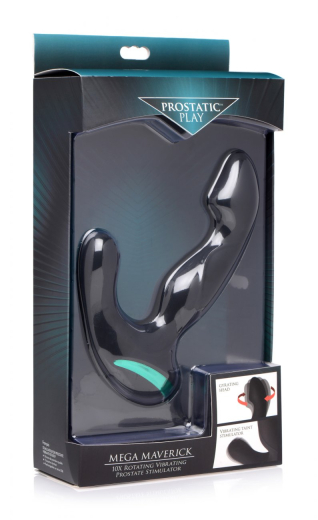 Prostatavibrator rotierend Mega Maverick Silikon Dual-Motor von PROSTATIC PLAY by MASTER SERIES günstig kaufen