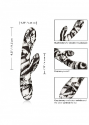 Rabbit Vibrator aufladbar Dual Hype Wand