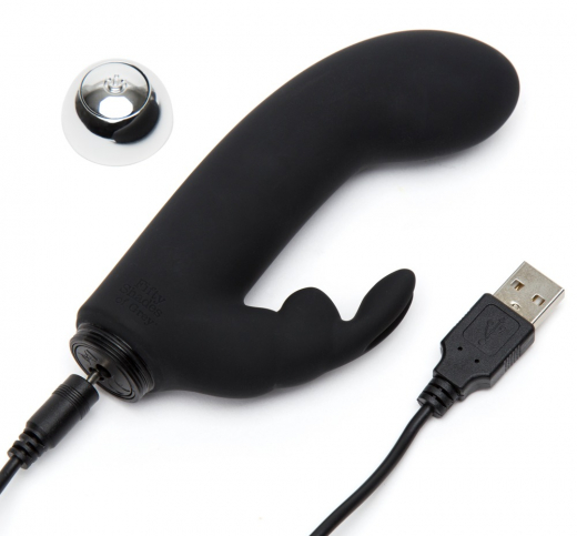 Rabbit Vibrator aufladbar Greedy Girl Mini