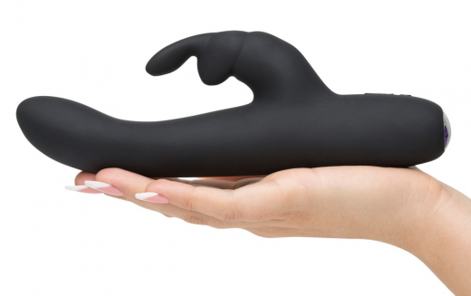 Rabbit Vibrator aufladbar Greedy Girl Slimline