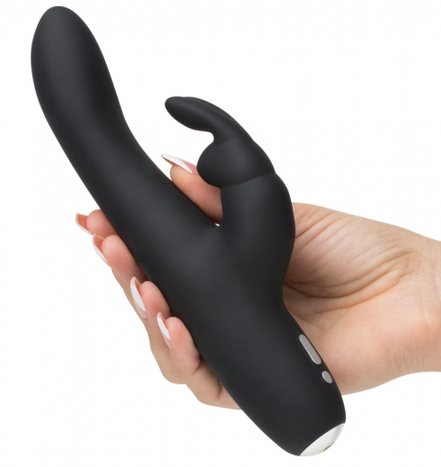Rabbit Vibrator aufladbar Greedy Girl Slimline