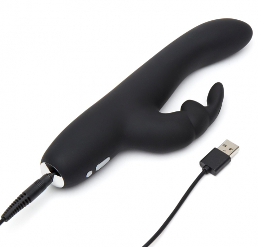 Rabbit Vibrator aufladbar Greedy Girl Slimline