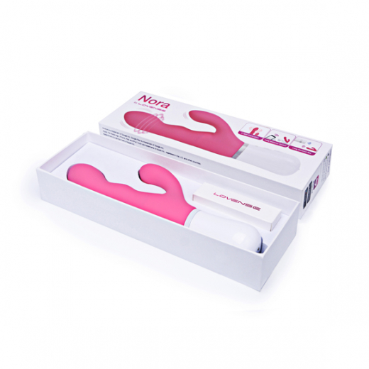 Rabbit Vibrator interaktiv Lovense Nora App-gesteuerter Bluetooth & Internet Vibrator mit Reizarm günstig