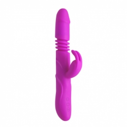 Rabbit Vibrator thrusting w. Rotation Ward Silicone
