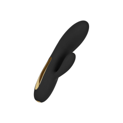 Rabbit Vibrator ToyJoy Luz Splendor m. Lichteffekten schwarz