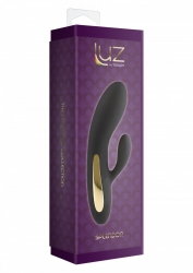 Rabbit Vibrator ToyJoy Luz Splendor m. Lichteffekten schwarz