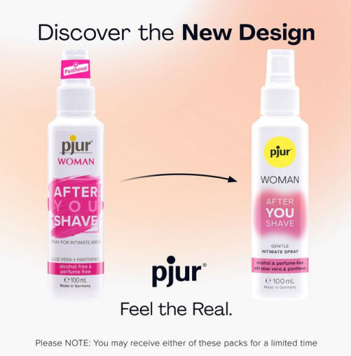 Rasierwasser f. Frauen Pjur After You Shave 100ml mit Aloe & Panthenol ohne Alkohol & Parfüm pflegt gereizte Haut kaufen