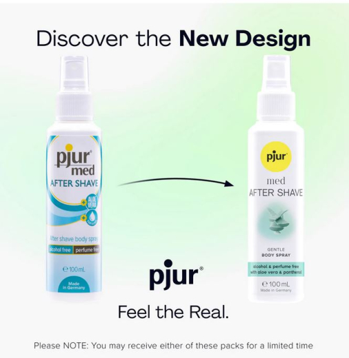 Pjur MED After-Shave Spray 100ml especially after intimate Shaving soothes the Skin prevents Inflammations by PJUR buy