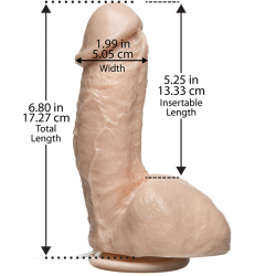 Spritzender Dildo m. Saugfuss hautfarben