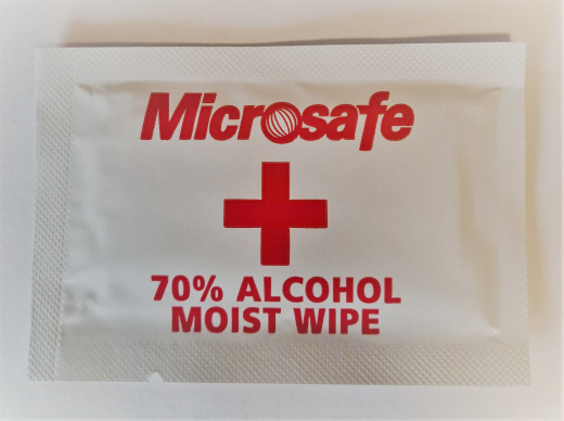 Cleaning Wipe sterile 10 Sachets Alcohol Wipes