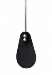 Reitgerte Aluminium m. Lederkopf