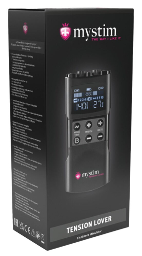 Reizstromgerät Mystim Tension Lover 2 aufladbar digitales E-Stim Steuergerät von MYSTIM günstig kaufen
