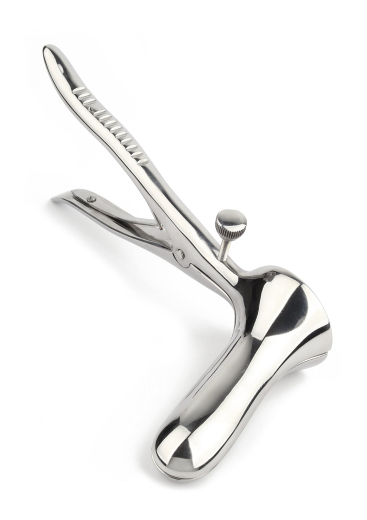 Anal Speculum Pratt Stainless Steel Analspeculum w. Spring-loaded Handle & Adjustment-Screw buy cheap