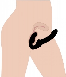 Strapless Strap-on Dildo Revolver