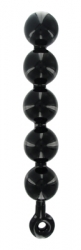 Giant Anal Beads Black Baller XXL