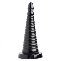 Riesen Analplug Pyramide gerippt Anal Cone