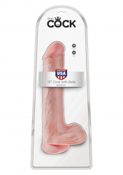 Godemiché géant m. Testicules King Cock 13 Inch Balls peau