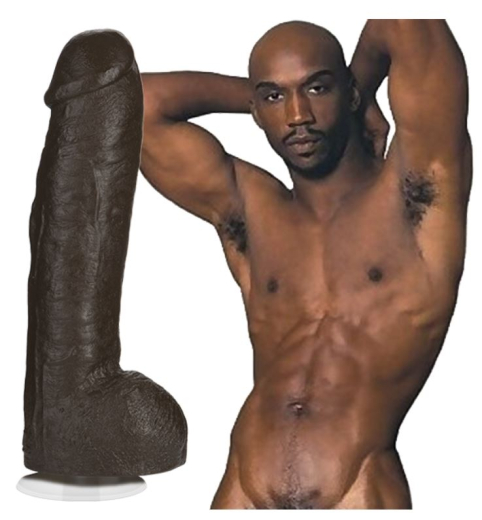 Giant Dildo Vac-U-Lock Bam FirmSkyn 13-Inch