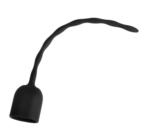 Rimba E-Stim Dilator bipolar Silicone 7mm smooth wavy Texture 2mm Pin-Connectors by RIMBA buy cheap