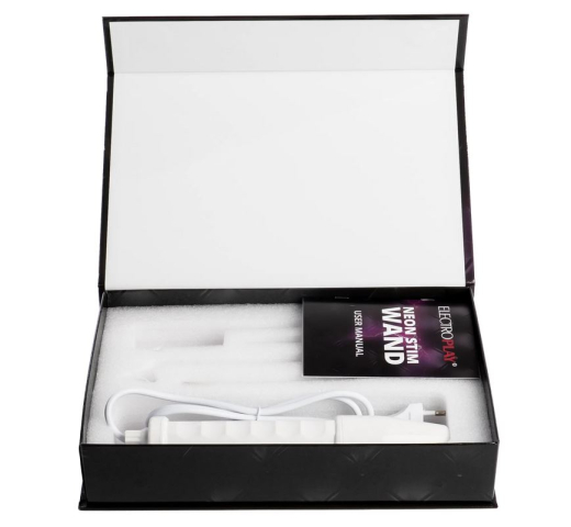 Rimba Electroplay Neon Stim Wand Elektrostimulation mit violetten Lichtblitzen von RIMBA günstig kaufen