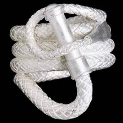 Ring Peitsche Sterling Silber - 19mm