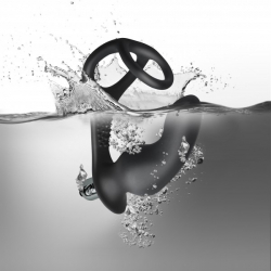 Rocks-Off RO-Zen Pro Analplug m. Penis-Hodenring 10-Speed