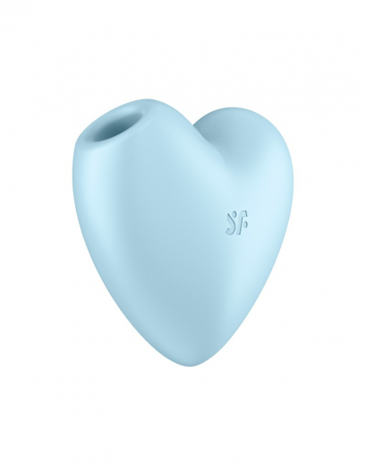 Satisfyer Cutie Heart Luftdruckstimulator m. Vibration blau
