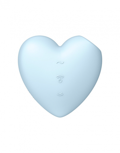Satisfyer Cutie Heart Luftdruckstimulator m. Vibration blau