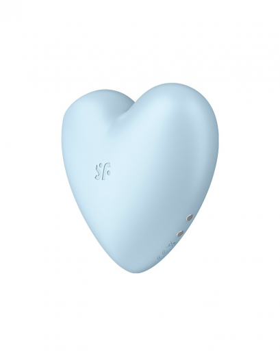 Satisfyer Cutie Heart Luftdruckstimulator m. Vibration blau