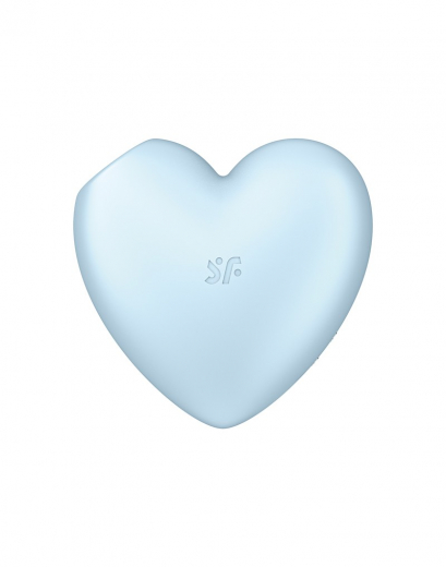Satisfyer Cutie Heart Luftdruckstimulator m. Vibration blau