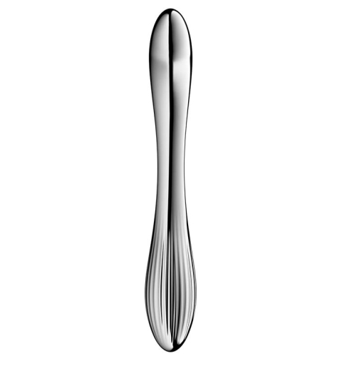 Satisfyer Pure Gravity 1 Edelstahldildo m. verschieden dicken Enden G-Punkt Stimulator von SATISFYER günstig kaufen