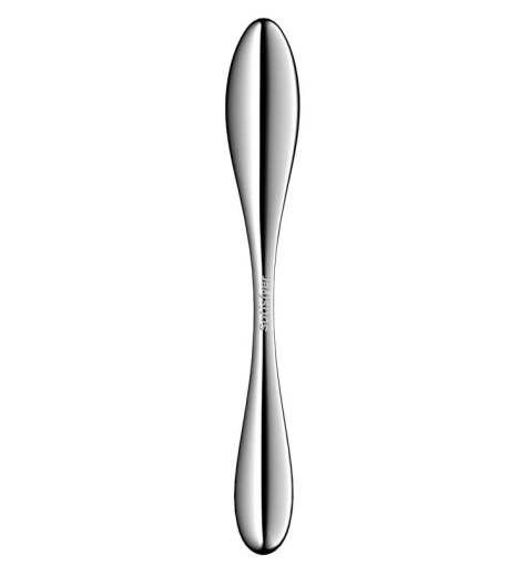 Satisfyer Star Force 3 Stainess Steel Dildo curved Design 2 different Sides 1kg heavy Steel-Dildo by SATISFYER buy cheap