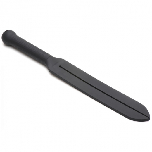 SM-Paddle Silicone Stung Tawse black