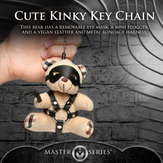 Schlüsselanhänger BdSM Teddy Bär