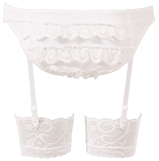 Schuluniform Kostüm-Set m. Rüschenslip