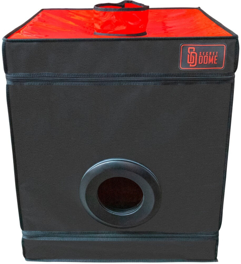 Secret Dome Bukkake Sex Cabin black-red lightweight Aluminium Pipe System & washable Polyurethane Cover buy cheap