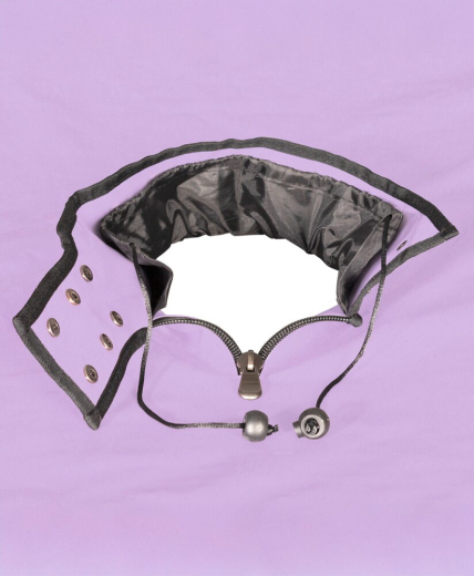 Secret Dome Scandale Sex Cabin purple-black w. Restraints 9 Openings LED-Light & 2 Fans buy cheap