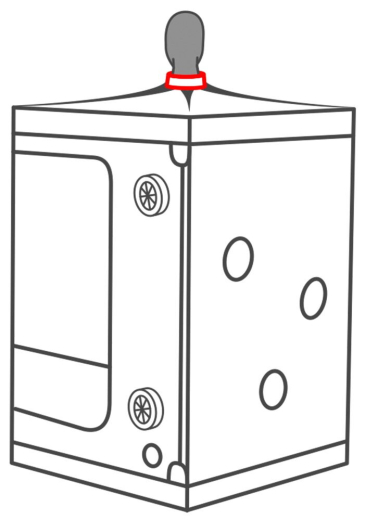 Secret Dome Scandale Sexkabine schwarz-rot m. 9 Öffnungen & Halsfessel BDSM Spielkabine günstig kaufen