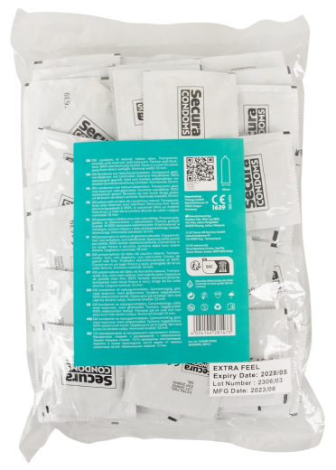 Secura Extra Feel Kondome hauchdünn 100er Packung