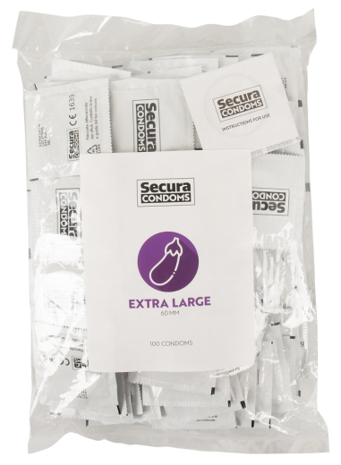 Secura Extra Large Kondome 60mm 100er Packung