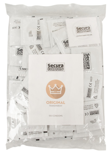 Préservatifs Secura Original paquet de 100